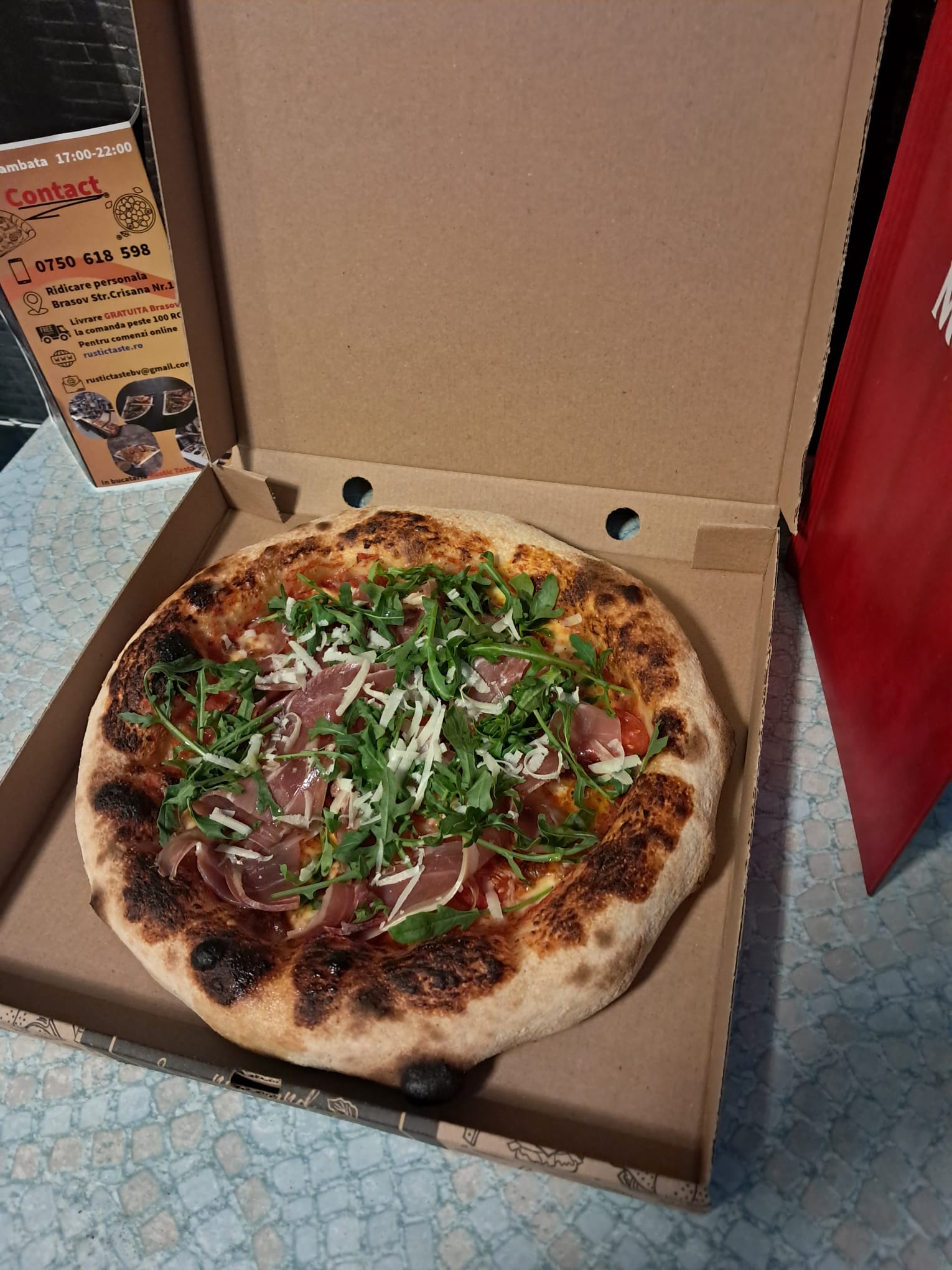 Pizza Prosciutto crudo